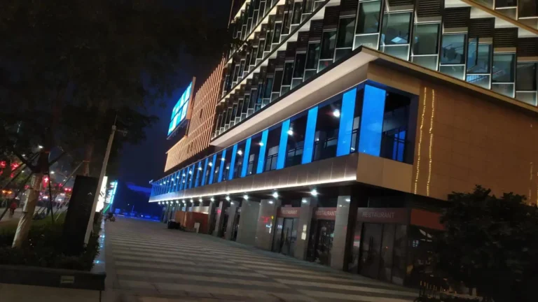 Large-Scale Architectural Facade Lighting Panel Project
