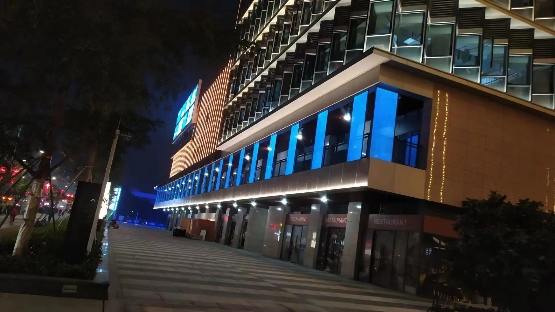 Large-Scale Architectural Facade Lighting Panel Project