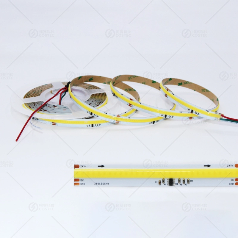 360 LEDs/m Single-Color Chasing COB LED Strip product image